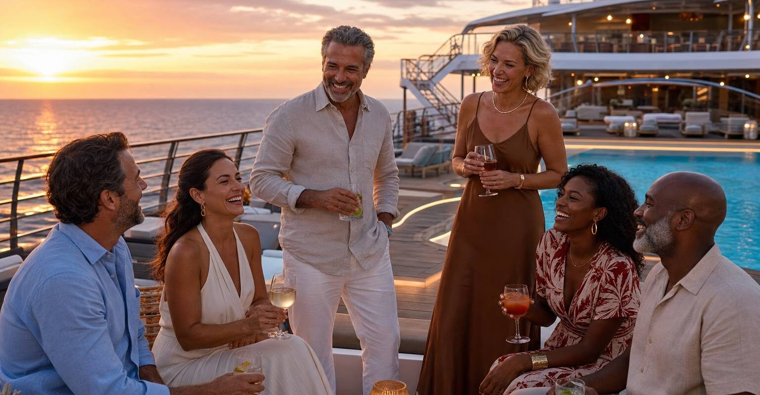 Cómo hacer amigos durante un crucero: actividades, etiqueta social y conversaciones para romper el hielo